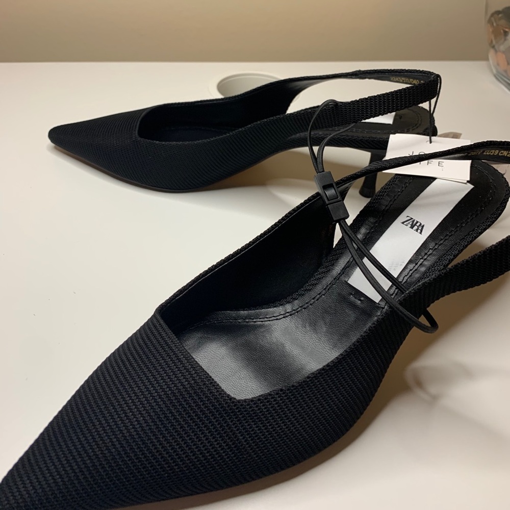 Zara shoes small heel